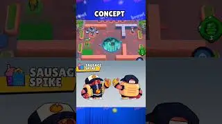 🌵КОНЦЕПТ НОВОГО СКИНА НА СПАЙКА🌵 #viral #tiktok #brawlstars #supercell #shorts #concept #mobile