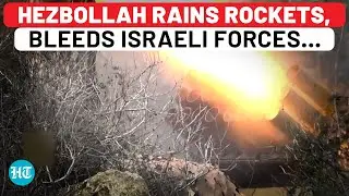 Hezbollah&rsquo;s Falaq & Katyusha Rockets Wreak Havoc In Israel After IDF Kills 3 In Air Raids | Watch
