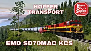 EMD SD70MAC, KCS ,[Trainz mobile android] [see the description]