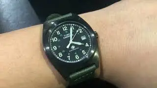 На моем запястье часы Timex Expedition Capstone Automatic, артикул TW2Y39800.