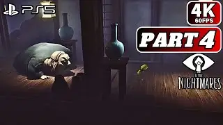 Little Nightmares Walkthrough Gameplay - Chapter 4: THE GUEST AREA - (PS5 4K) No Commentary