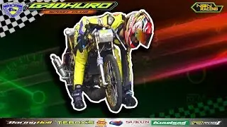 Wow ALVAN CEBONK Pungut Daun Tembus 6,9detik Gadhuro Seri 1 Kajen Kelas Sport 2T TU 155cc