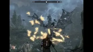 Skyrim OP Conjuration build - defeat Alduin by level 4, on Legendary difficulty