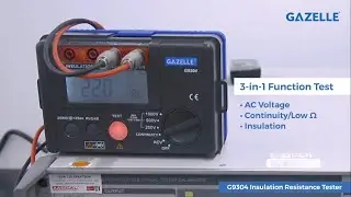 Gazelle G9304 Insulation Resistance Tester
