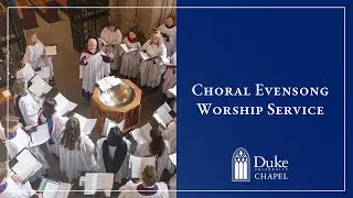 Choral Evensong Worship Service - 1/11/26