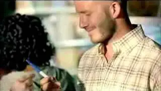 David Beckham Sharpie commercial