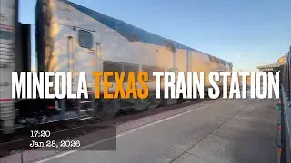 Mineola Texas Train Station Camera4 January 28, 2026 1720 PM 4K 30fps
