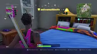 Cube destroys new building in tilted towers! - Fortnite