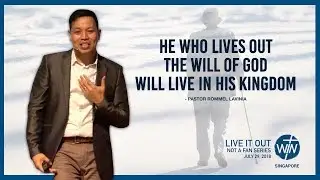 LIVE IT OUT (MATTHEW 7: 21-23)