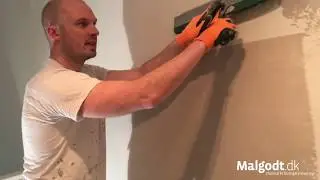 Hvordan fuldspartler man med sandspartel