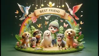 Meet My Pet Friends Cute Animal Song Kids Songs & Nursery Rhymes