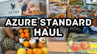 Azure Standard March 2025 Haul + Taste Test + Check out their Fruit & Veggie Variety Pack!!!!!