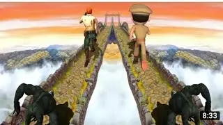 Little Singham vs Temple Run | Little Singham 3D Run Kaal || Temple Run 2 Sky Summit Gameplay