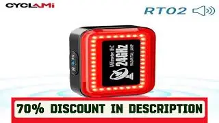 A must-have product! CYCLAMI Smart Brake Bicycle Tail Light MTB Road Bike Radar Rear Light Waterpr