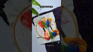 eid Mubarak hoop art  #hoopart #transition #handembroidery #hoops
