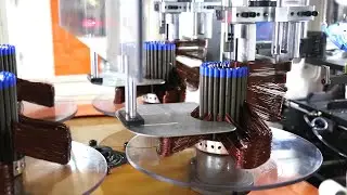Full Automatic Vertical AC Motor coil winding machine