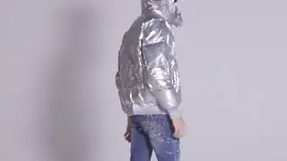 MJ4001 Extreme Pop men's goose down and shiny fabric