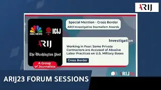 Cross Border Collaboration Award at ARIJ Awards for Investigative Journalism|ARIJ  Annual Forum 2023