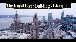Liverpool, UK - The Royal Liver Building - A 4k Drone Video