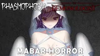 【MABAR HORROR】BERBURU HANTU EDISI PHASMOPHOBIA & DEMONOLOGIST!! 【Eliza Hemlock | VTuber Indonesia】