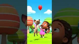 🎈 Funny Balloon Surprise 😂 | Cute 3D Cartoon Short | Tooniva 3D #Shorts