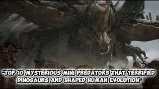 &ldquo; Top 10 Mysterious Mini &rdquo; Predators That Terrified Dinosaurs and Shaped Human Evolution.......