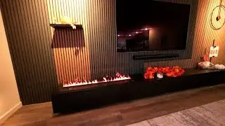 Installing FarerFlame Water Vapor Fireplace