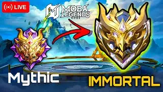 IMMORTAL RANK PUSH in Darksystem | Mlbb Live