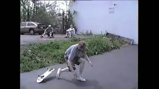 Gary Skating (1990's) and PJ and Brandon's HS Art project!!