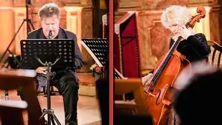 L.V.BETHOVEN:Duo n.3 for Cello & Clarinet, DEUXARTSDUO, Collage from Slovenian and Croatian Tour&rsquo;25.