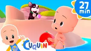 Kleo i Kukin 🔔 Zamek na plaży 🔔 Kreskówki i piosenki dla dzieci  🎶 Cleo & Cuquin