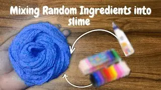 What Happens When You Mix CRAZY Ingredients into Slime ? Mixing Random Things into Slime !!