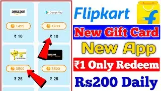 Piggy Bank New Apps | Paytm Cash New Earning Apps Today | Flipkart Gift Card Earning App