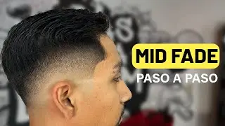 El Mejor Tutorial de Mid Fade para Principiantes (Rápido y Claro)