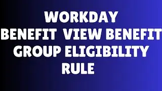 Workday Benefit training |Workday Benefit| Workday Benefit course content