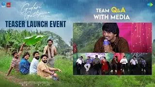 Godari Gattupaina Team Q&A With Media at Teaser Launch Event | Sumanth Prabhas | Nidhi Pradeep