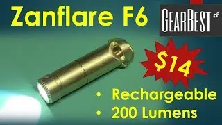 Zanflare F6 200 Lumen Flashlight from GearBest