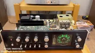 Review bên trong nội thất của Ampli Sansui TAC-505 | 0969373639