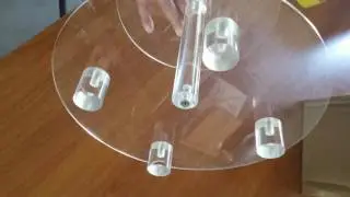 3 Tier Round Acrylic Cupcake Stand