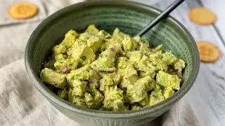 Creamy Avocado Chicken Salad Recipe