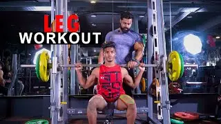 LEG WORKOUT II  ARAVIND SPARTACUS II BODYBUILDING CHANNEL II CHENNAIFITNESS
