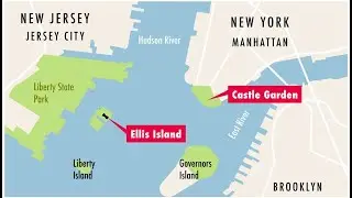 Ellis island;🇺🇸🇺🇸 island in Upper New York Bay, U.S🇺🇸;  named for Manhattan merchant Samuel Ellis.