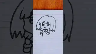 cute chibi gaeul#drawing #easydrawing #cutedrawing #chibidrawing #cute#kpop #gaeul #ive #krs.