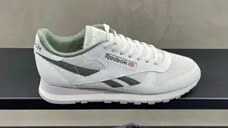 Reebok Classic Leather (Chalk/ Chalk/ Breakaway Green) - Style Code: 100209516