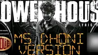 POWER HOUSE ❌MS DHONI TAMIL SONG @vashu-7860 
