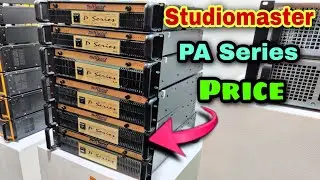 Studiomaster All PA Series Price 😳 Studiomaster Amplifier Price | Dj Rock