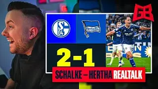Die BESTE HALBZEIT seit JAHREN ⁉️😍 GamerBrother REALTALK über SCHALKE - HERTHA 😱