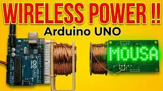 Wireless power transmission using Arduino UNO (with code)