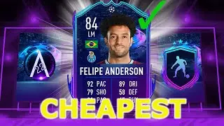 Felipe Anderson SBC Cheapest Solution!! #FIFA21