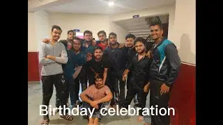 Birthday celebration in UG Hostel Divya Jyoti Ayurvedic Medical College Modinagar Ghaziabad 